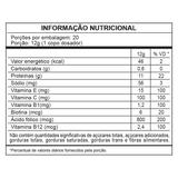 Tabela de Informação Nutricional - Colágeno Pink Mom Limão