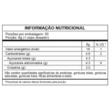Tabela de Informação Nutricional - Creatina de Lichia