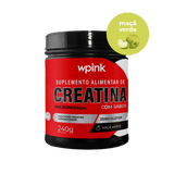 Creatina de Maçã Verde 240g Pote Frontal