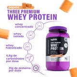 three premium whey protein paçoca 3W - (1kg) - wp