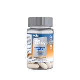 Frasco do suplemento alimentar de Colágeno Tipo II, enriquecido com Vitamina D e Magnésio.